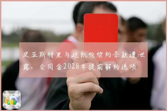 皮亚斯特里与迈凯伦续约条款遭泄露，合同含2028年提前解约选项